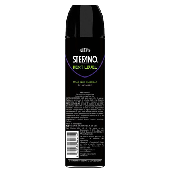 Desodorante Stefano Next  Level Aerosol 159 ml