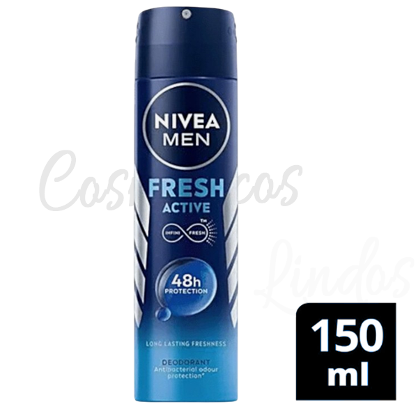 NIVEA 48HR Fresh Active Men's Deodorant Spray 150ml