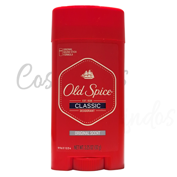 Old Spice Classic Deodorant Stick Original Scent 3.25 oz