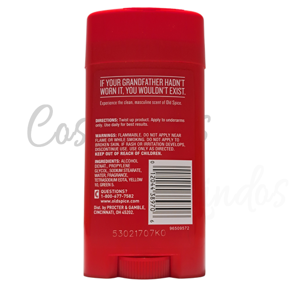 Old Spice Classic Deodorant Stick Original Scent 3.25 oz