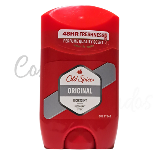 Old Spice Original Deodorant Stick 50ml Classic Scent 48H Freshness Aluminum Free