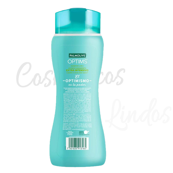 Palmolive Shampoo Optims 4 Acondicionamiento Extra Intensivo  700ml, shampoo keratina