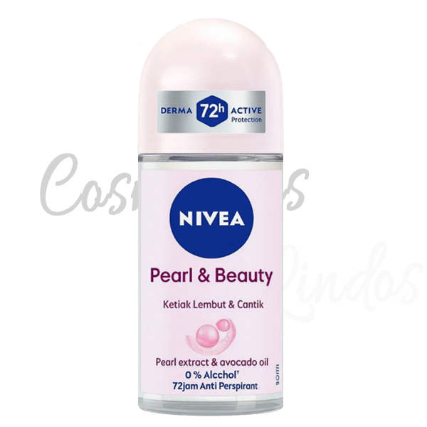 Nivea  Pearl & Beauty Deodorant Anti-Transpirant ROLL-ON, 50 ML