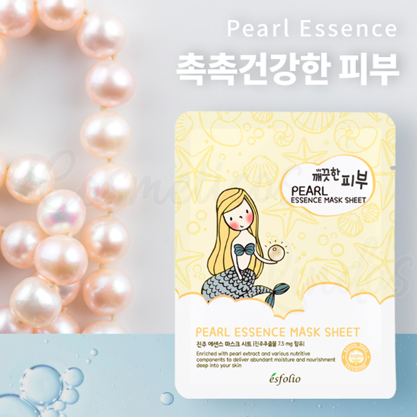 Pearl Essence Mask Sheet, Esfolio