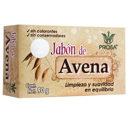 Prosa Jabón  Avena 90g Limpieza y suavidad en Equilibrio