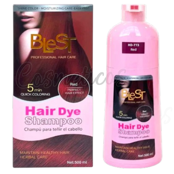 Blest Red Hair Dye Shampoo HD-773