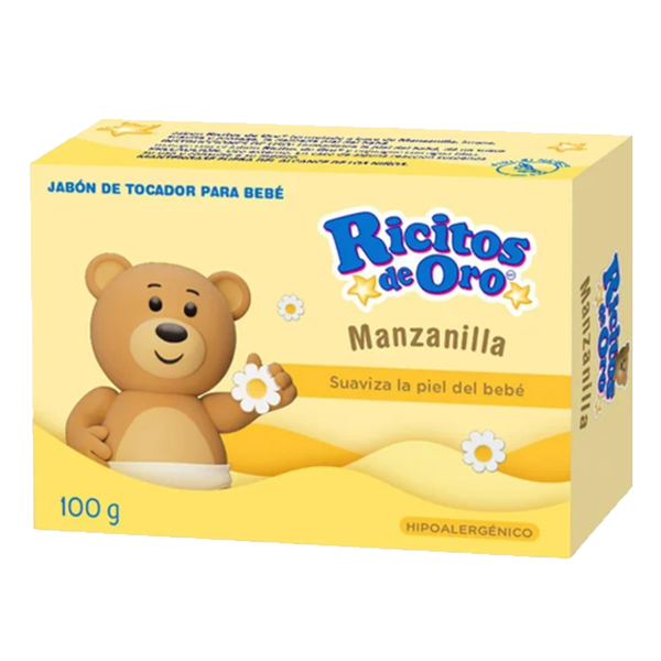 Ricitos de Oro Chamomile Baby Soap 100g Chamomile Bar Gentle