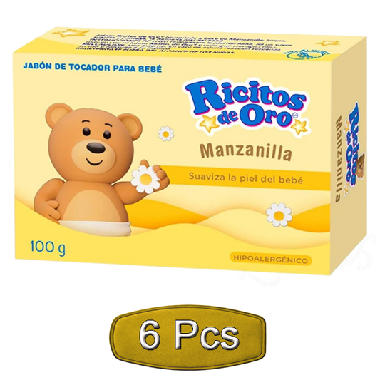 Ricitos de Oro Chamomile Baby Soap 100g Chamomile Bar Gentle