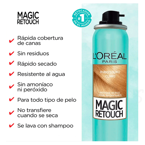 LOREAL MAGIC RETOUCH LIGHT BLONDE 75 ML