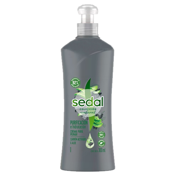 Sedal Carbon Purificación e Hidratación crema para peinar 300ml