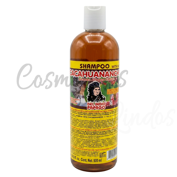 DEL INDIO PAPAGO SHAMPOO CACAHUANCHE 500 ML