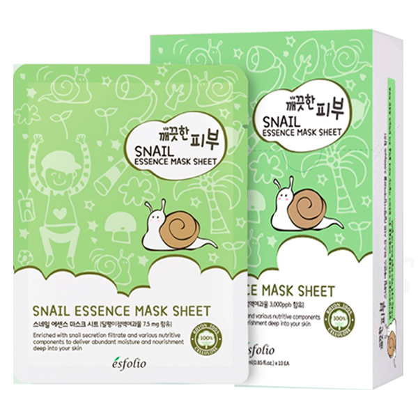 Esfolio Snail Essence Mask Sheet&nbsp;