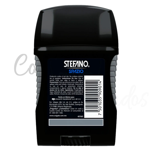 3Pcs Stefano Spazio Original Deodorant Stick for Men 60g Long Lasting Fresh Scent