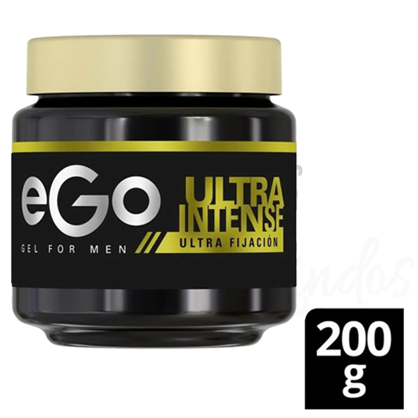 2Pcs EGO Ultra Intense Hair Gel for Men - 24-Hour Maximum Hold 200g