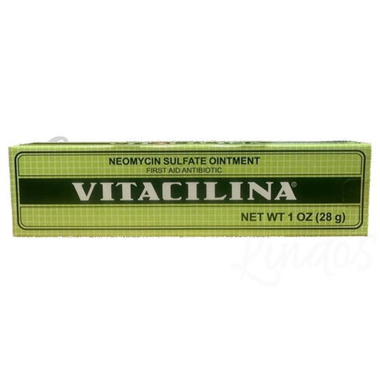 Vitacilina First Aid Antibiotic Ointment 1oz - Neomycin Sulfate Skin Cream