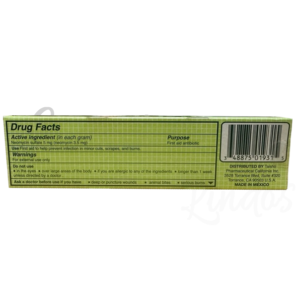Vitacilina First Aid Antibiotic Ointment 1oz - Neomycin Sulfate Skin Cream