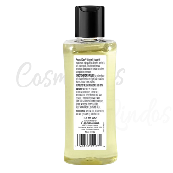 Personal Care Vitamin E Beauty Oil 1500 IU 4oz Dry Skin Moisturizer Body