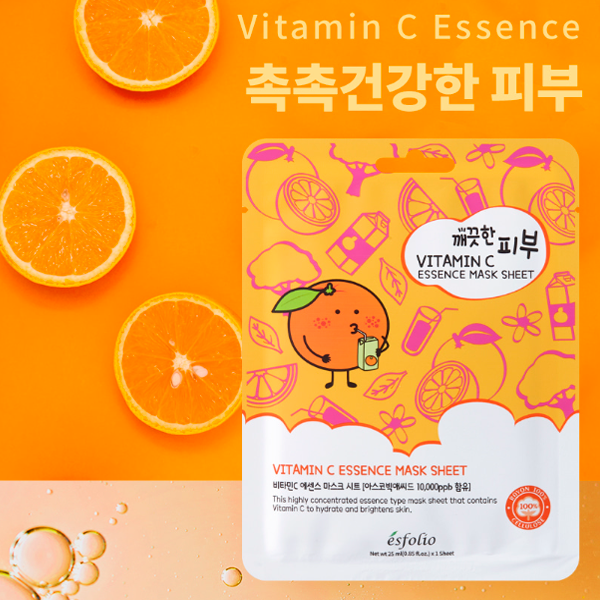 Vitamin C Essence Mask Sheet, Esfolio&nbsp;