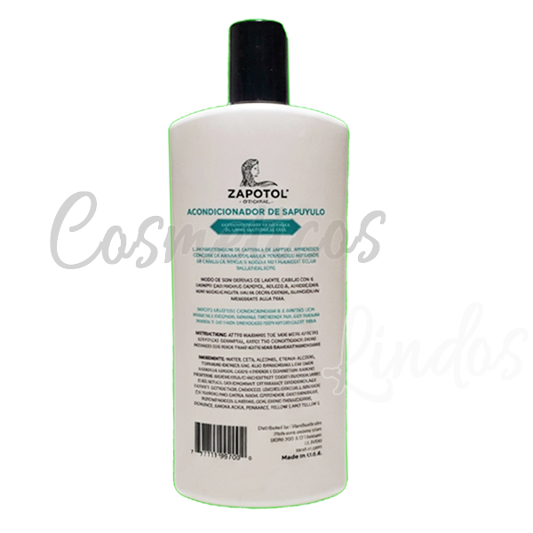 Sapuyulo Conditioner from Zapotol  with Argain Oil  16 FLOz