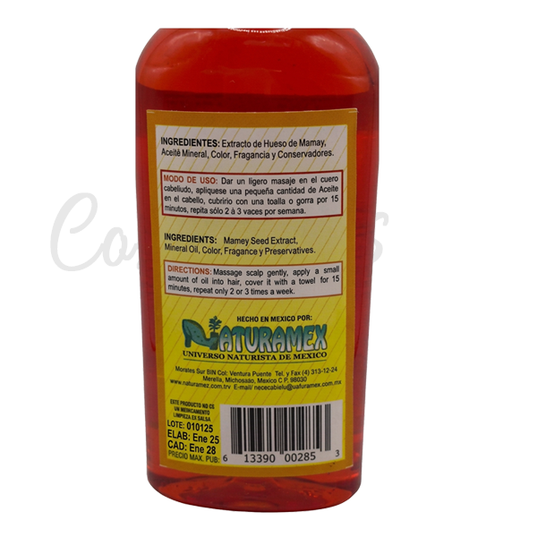 Mamey Seed Oil  Naturamex 120ml Exp 01/28