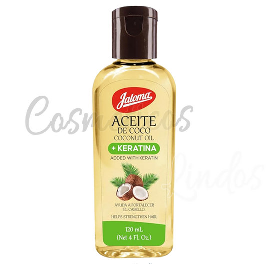 3Pcs Coconut Oil whith Keratina Jaloma 120ml Exp 08/27 hair care