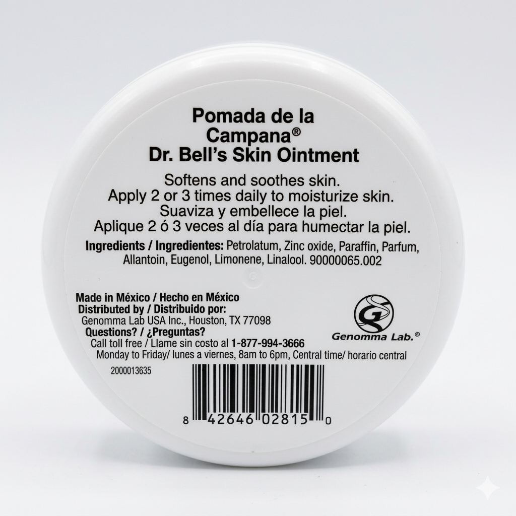 3Pcs Pomada de la Campana  74g