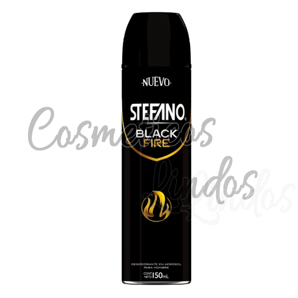 Stefano Deodorant Spray for Men &nbsp;Black Fire 150 ml