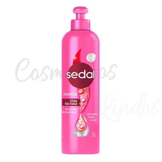 Sedal Crema para Peinar Brillo Ceramidas  300 ml