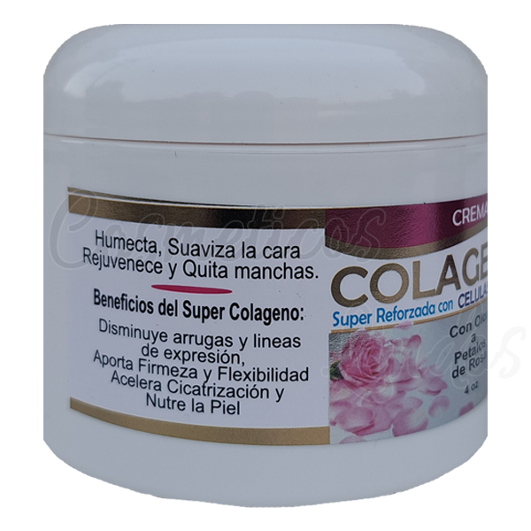 Crema Colageno Super Reforzada con Células Madres 4 Oz