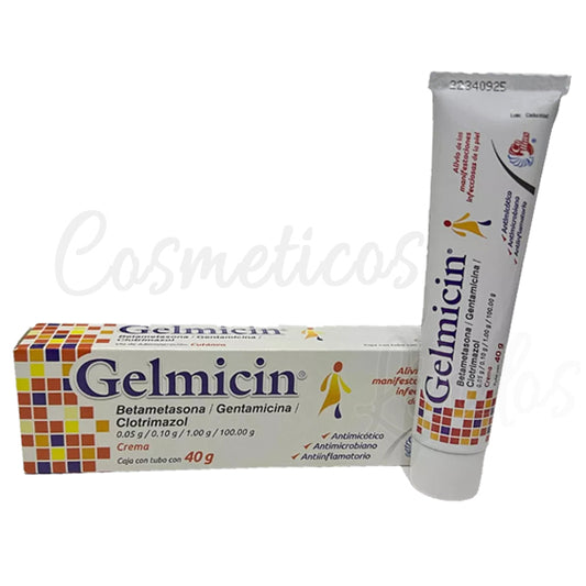 Gelmicin&nbsp;  Bentamisol / Gentamicina / Clotrimazol  Antiinflamatorio  Antimicrobiano  Antimicótico