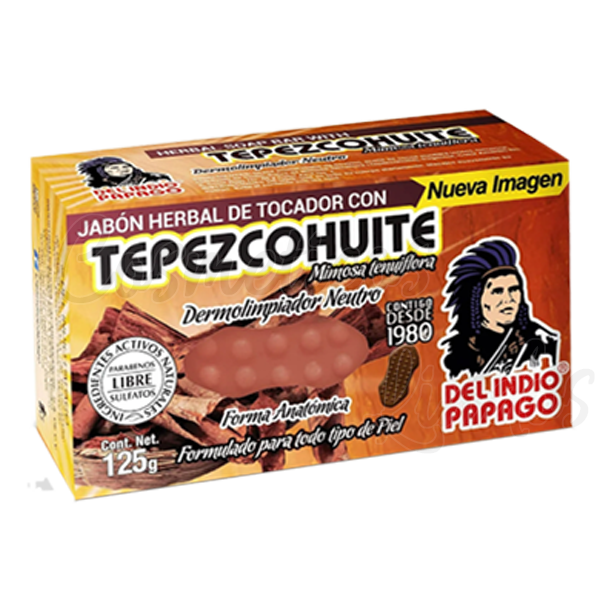 De Indio papago Jabón Tepezcohuite 125g&nbsp;


Formulado para todo tipo de Piel.