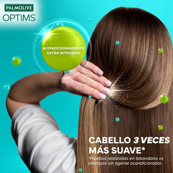 Palmolive Shampoo Optims 4 Acondicionamiento Extra Intensivo  700ml, shampoo keratina