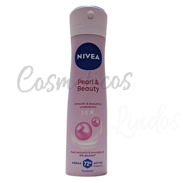 NIVEA 72HR Pearl & Beauty Women's Deodorant Spray 150ml