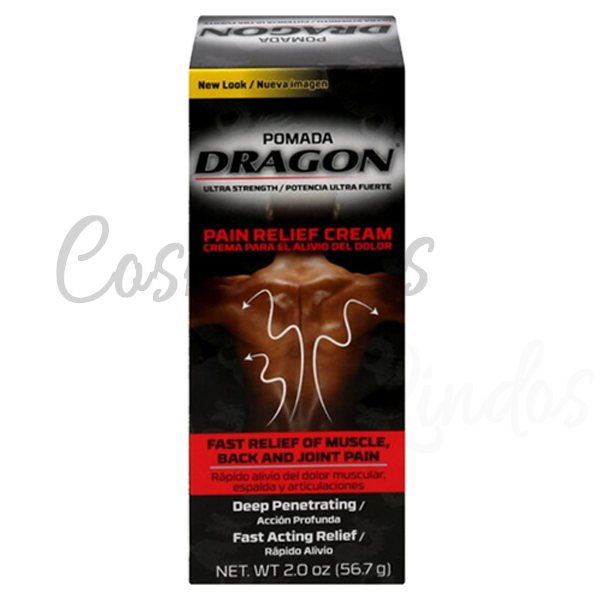 Pomada Dragon Ultra Strength Pain Relief Cream 2oz - Arthritis & Muscle