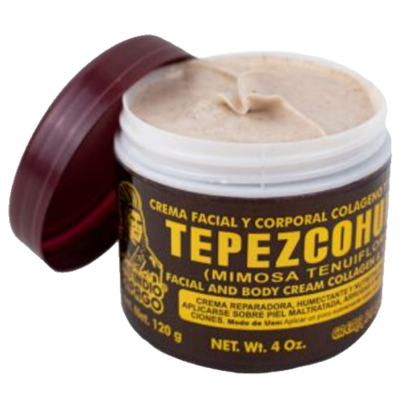 Del indio papago Crema facial y corporal tepezcoute